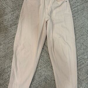 Levi's Women's High Rise Jeans in Light Pink